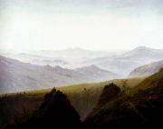 Caspar David Friedrich, Morning in the Mountains